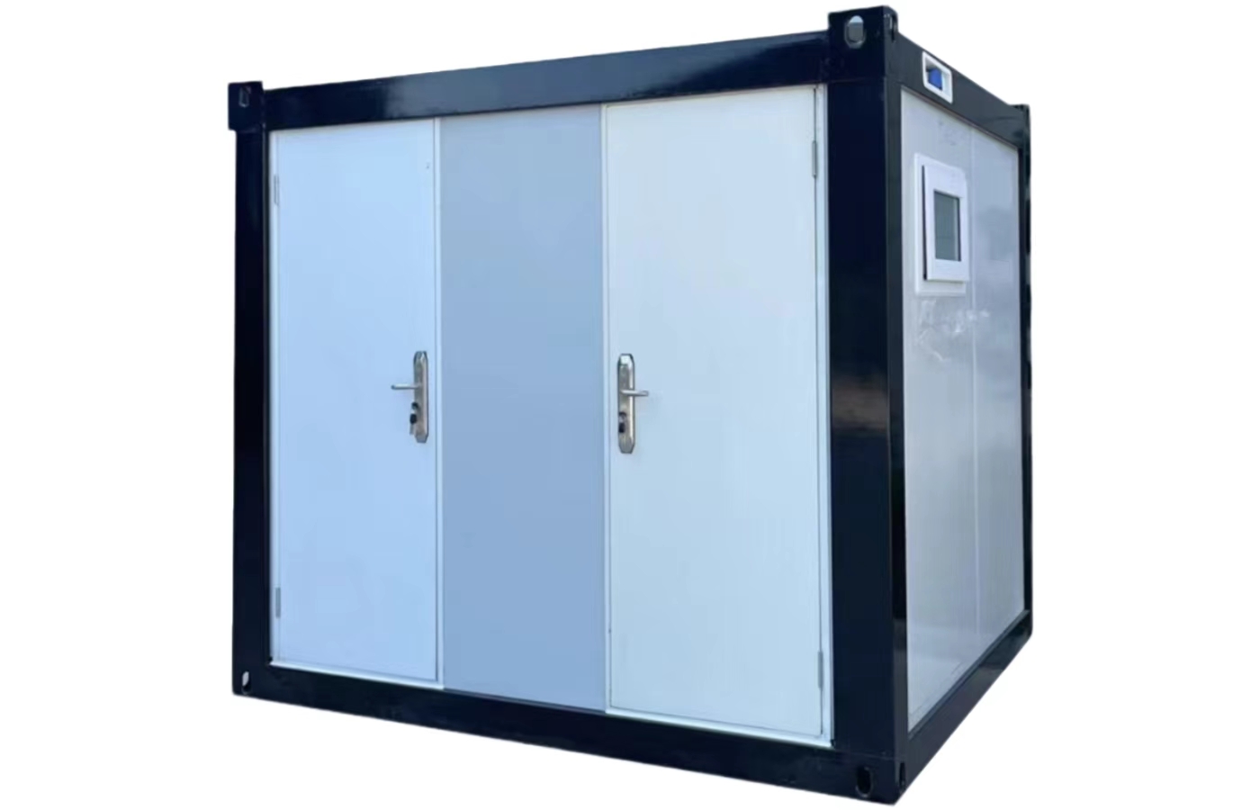 Casa container fissa personalizzata da 20 piedi con finestra dal pavimento al soffitto Casa container fissa personalizzata da 20 piedi con finestra dal pavimento al soffitto