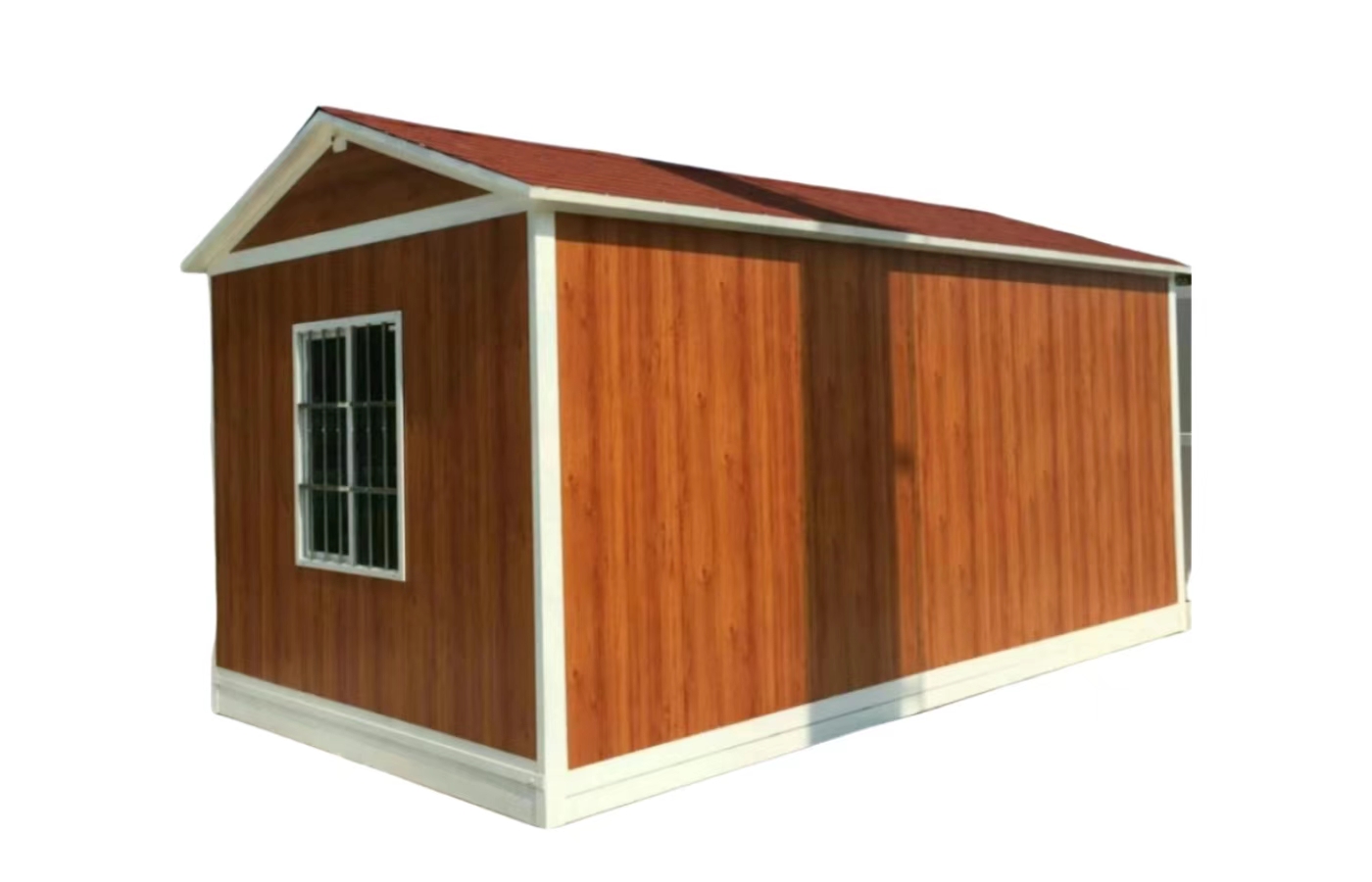 Casa container fissa personalizzata da 20 piedi con finestra dal pavimento al soffitto Casa container fissa personalizzata da 20 piedi con finestra dal pavimento al soffitto